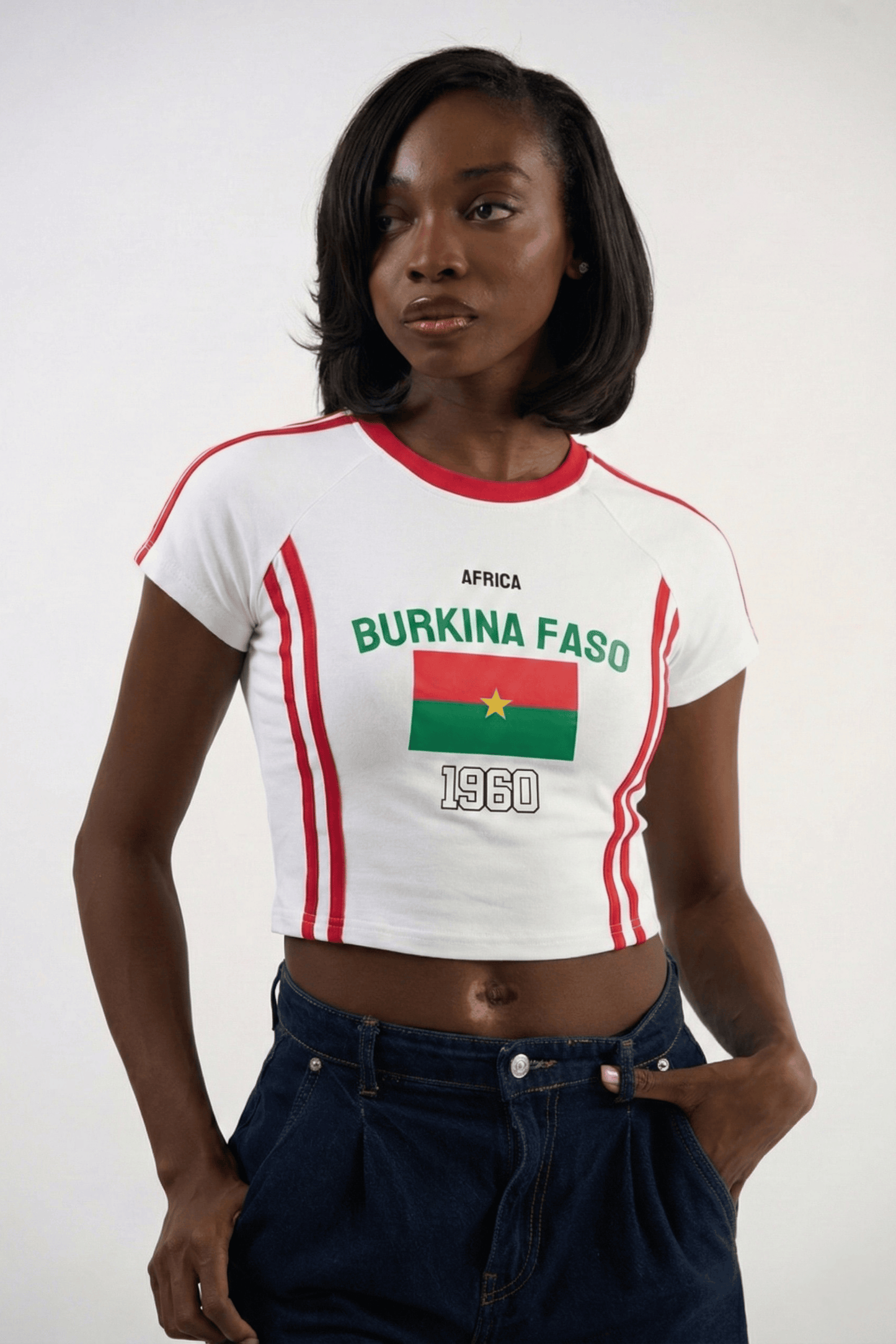 BURKINA FASO Crop Top