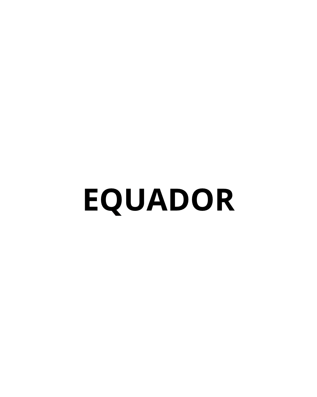 EQUADOR Crop Top