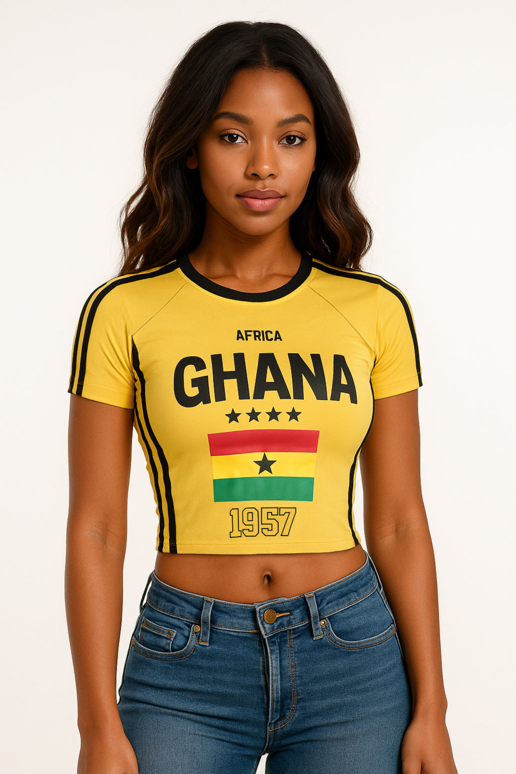 GHANA Crop Top