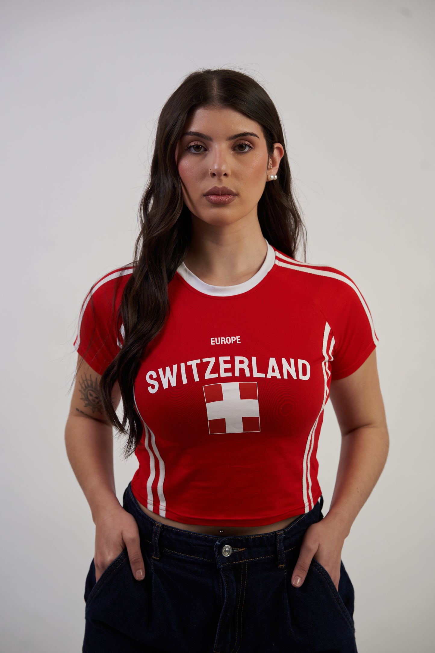 SWITZERLAND Crop Top