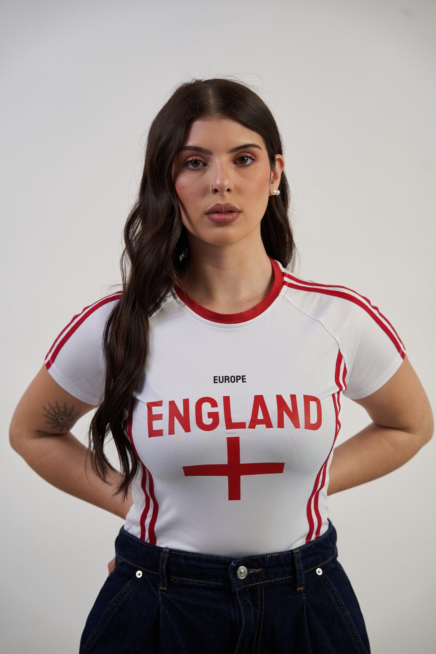 ENGLAND Crop Top