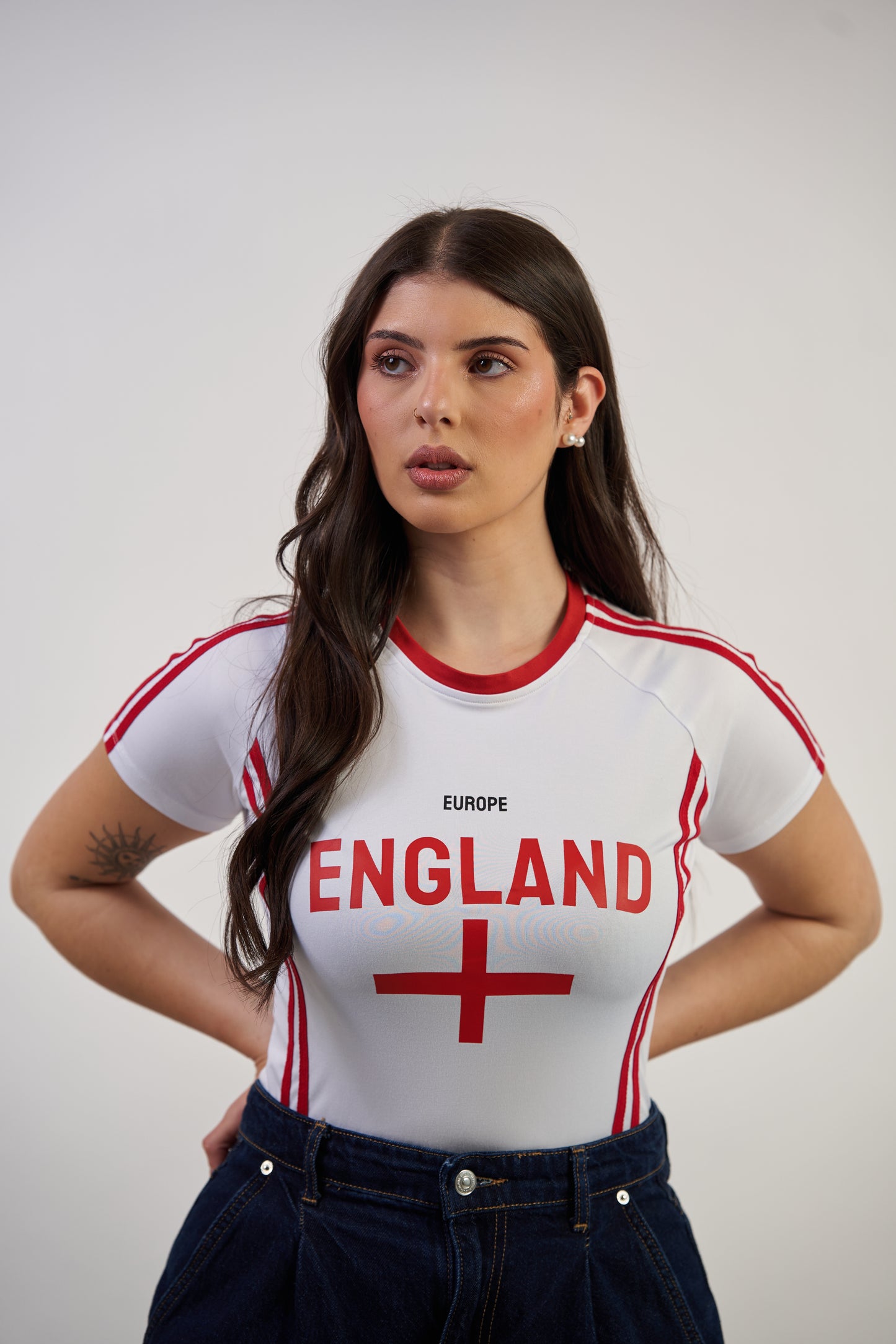 ENGLAND Crop Top