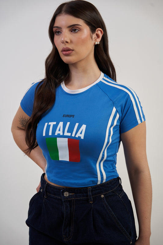ITALIA Crop Top