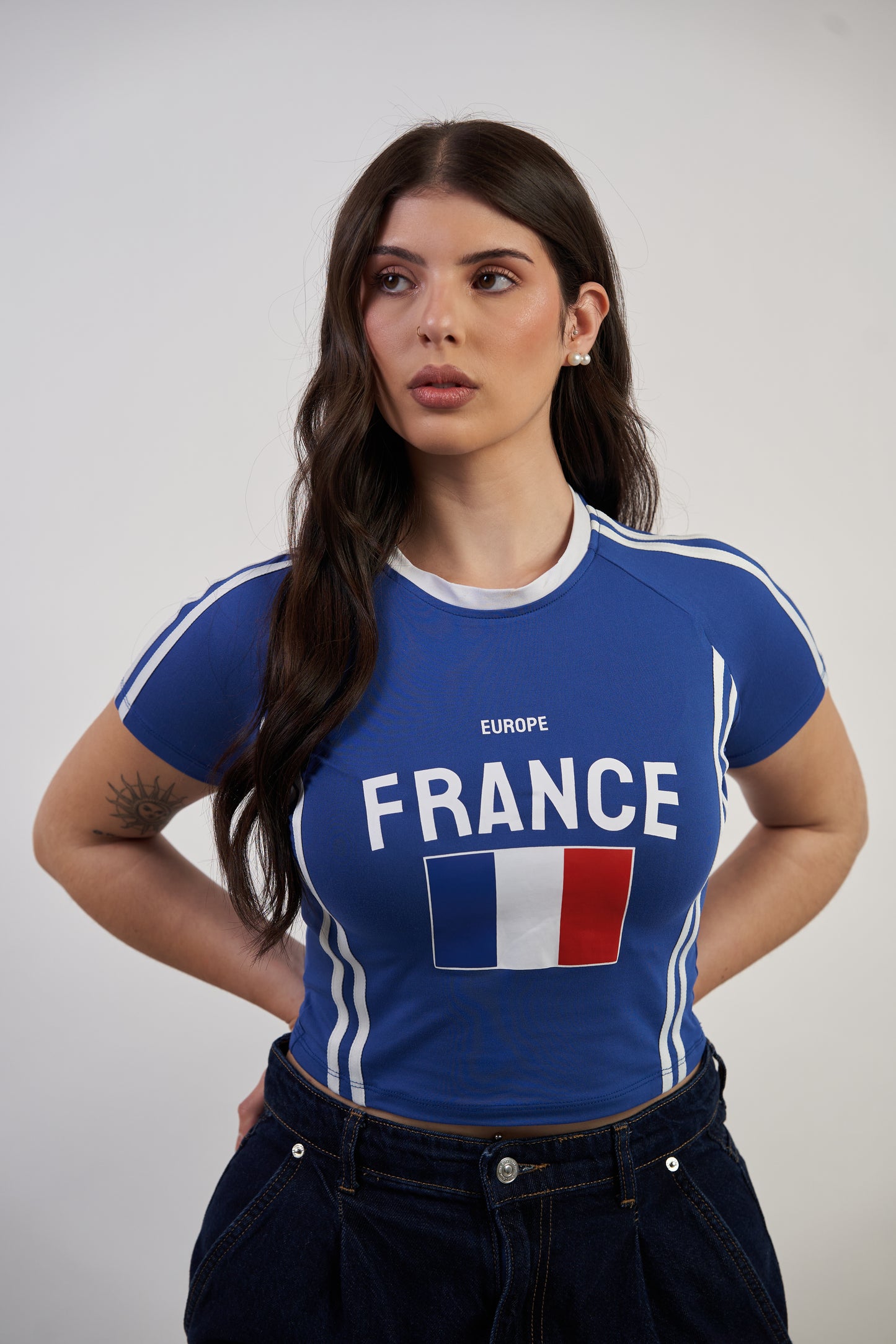 FRANCE Crop Top