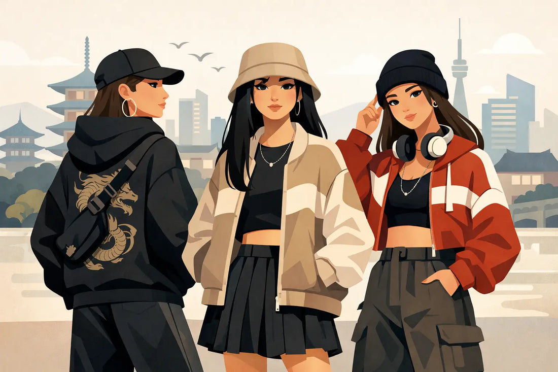 Asian Inspired Streetwear Women Actually Wear