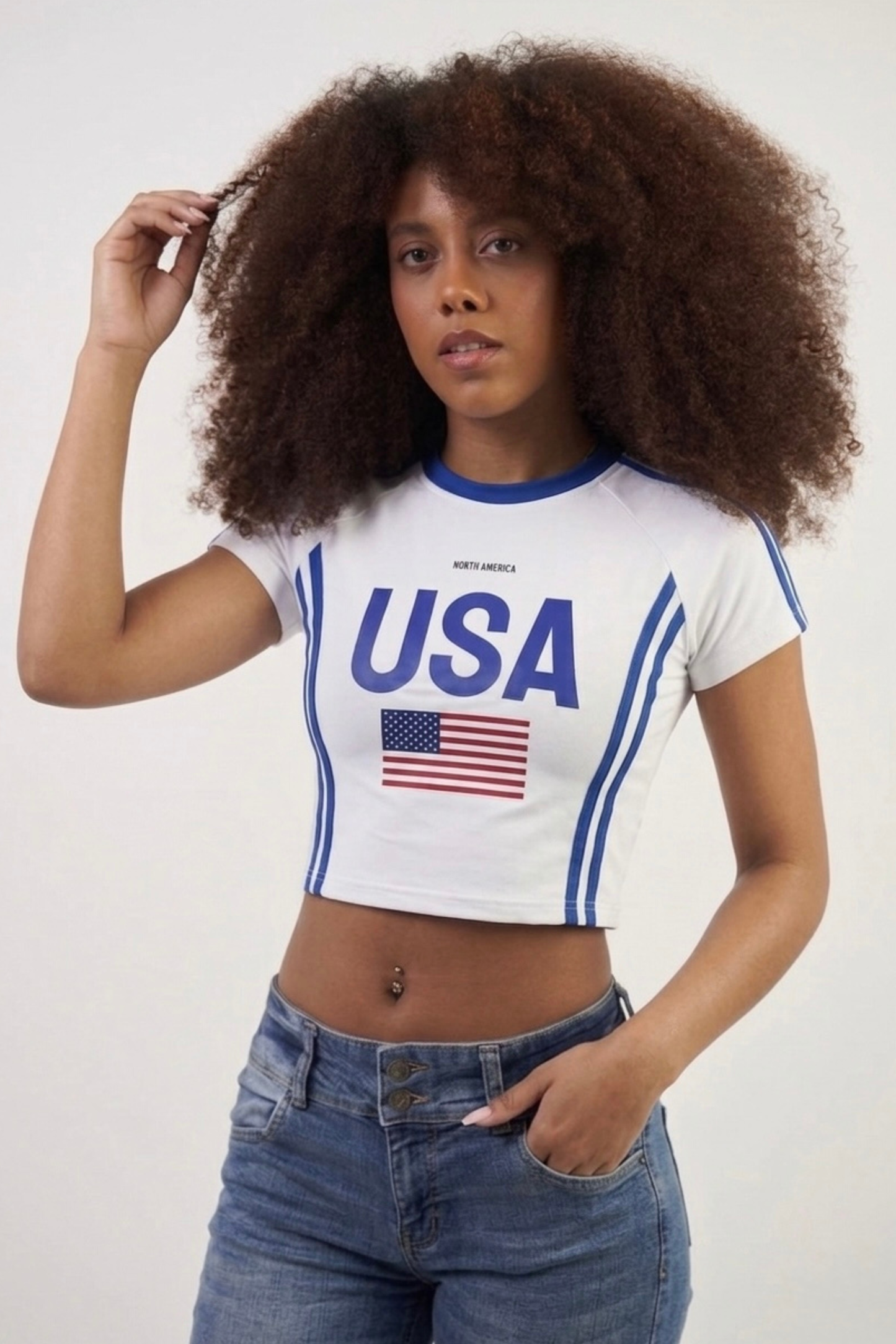 USA Crop top