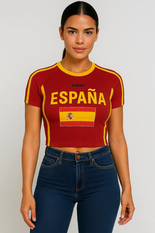 ESPAÑA Crop Top