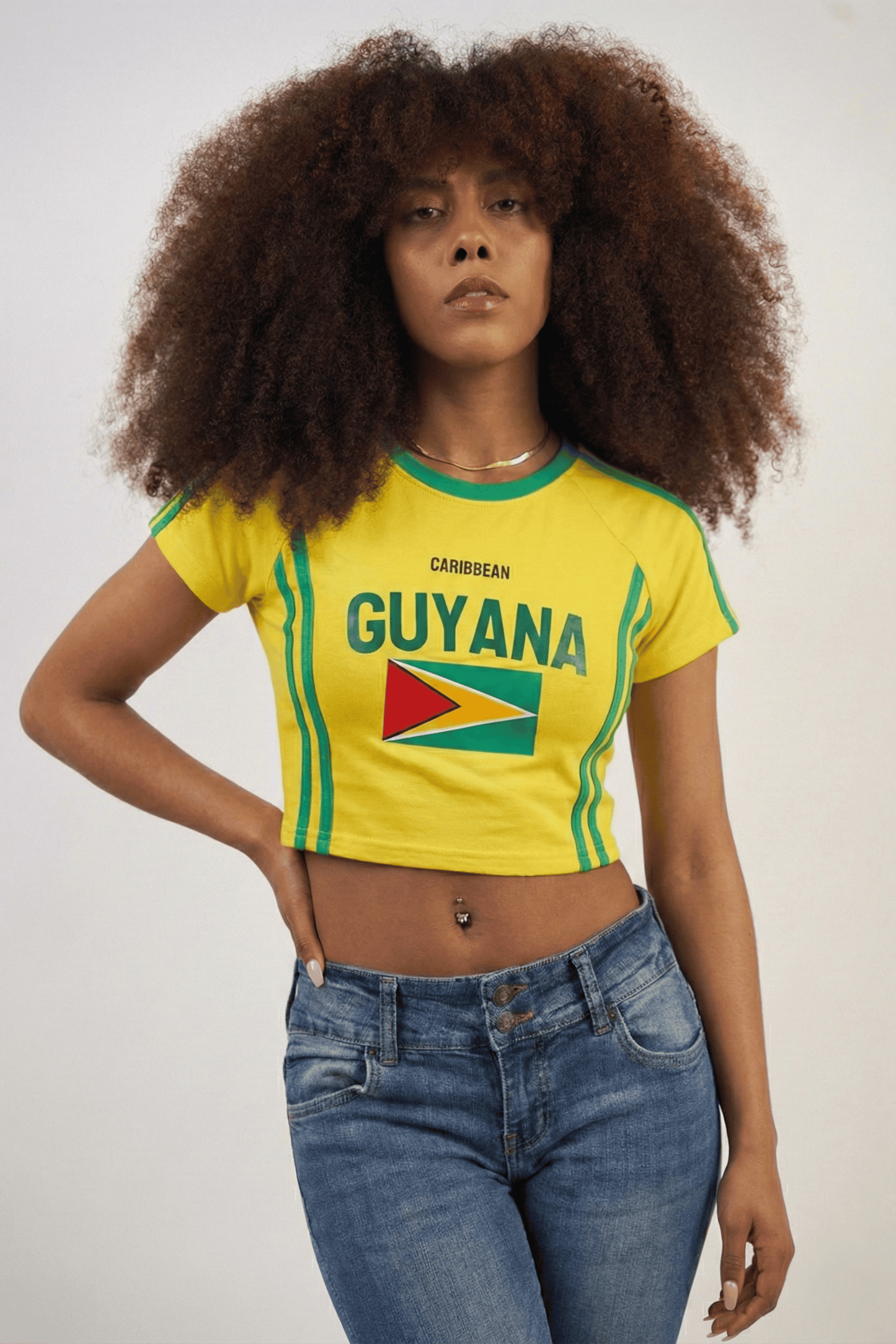 GUYANA Crop Top