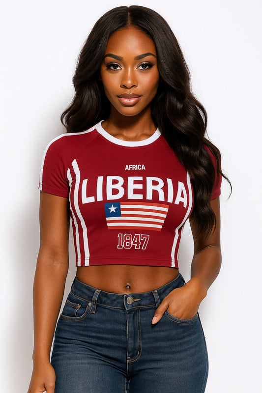 LIBERIA Crop Top