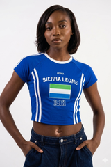 SIERRA LEONE Crop Top