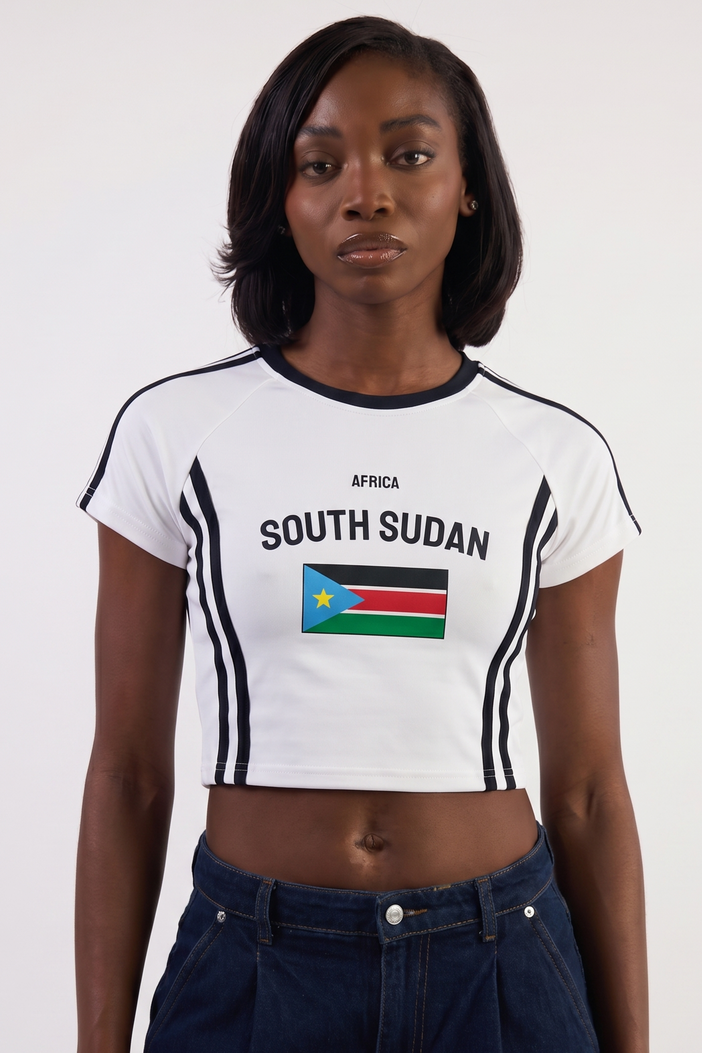 SOUTH SUDAN Crop Top