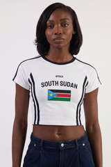 SOUTH SUDAN Crop Top
